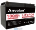 Аккумулятор Lifepo4 Anvolan 24V 100Ah 2400Wh 3