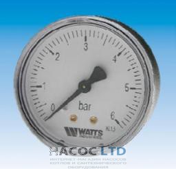 Watts MDA (Манометр аксиальный)MDA 50/6