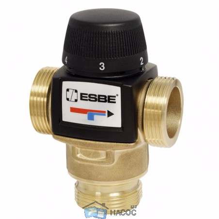 Термостатический смесительный клапан ESBE VTA 572