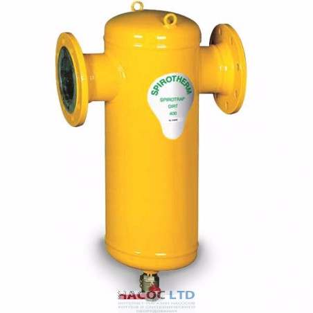 Сепаратор шлама Spirotech SpiroTrap Dirt DN100 фланец