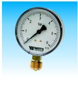 Манометр радиальный Watts MDR 80/10 1/2