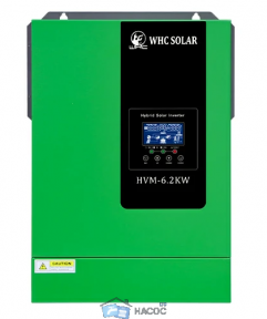 Гибридный инвертор 6,2 кВт 48 вольт WHC HVM 6,2K Plus