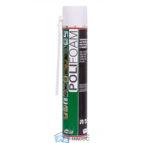 Пена монтажная ручная POLIFOAM, 750 мл. FACOT Италия (POLI750)