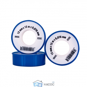 Лента PTFE 0,076х12мм х 12м FACOT Италия (TEFEC1212)