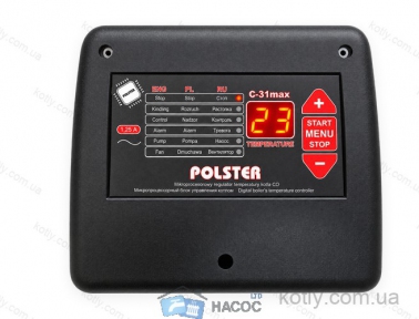 Блок управления котлом Polster C-31 MAX N (вентилятор 500 Вт, настенный)