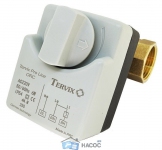 Tervix Pro Line ORC: двухходовой шаровой клапан с электроприводом (нормально закрытый) — монтаж в HVAC и водоснабжение