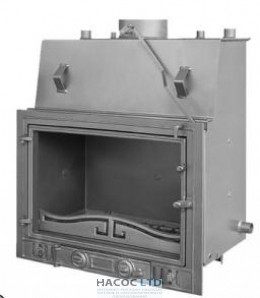 Каминная топка KAW-MET W3-(14kwt) с водяным контуром