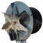 Вентилятор вытяжной дымосос R2E 150 AN 91-05 для пиролизных котлов до 35 кВт